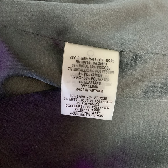 Elle Tahari “Calissi Belted Coat” - Picture 13 of 13